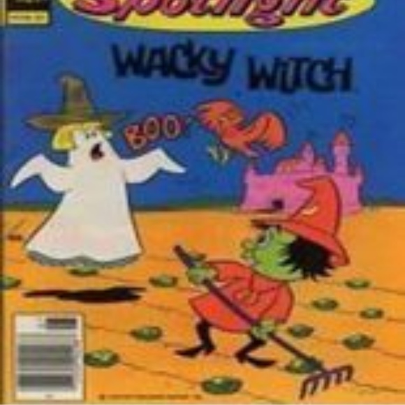 Vintage Wacky Witch Comic Book # 7 Spotlight 1977 Rare - Picture 1 of 2
